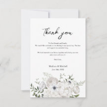 Buquê Floral Elegante Preto e Branco Moderno