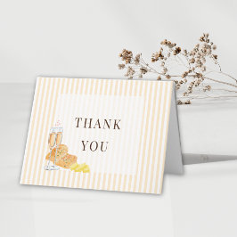Cartão De Agradecimento Butter Together Bridal Shower Thank You Card