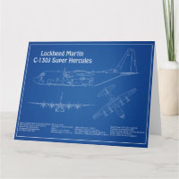 C-130 Hércules - Planos de avião para Blueprint AD