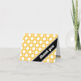 Cartão de Agradecimento Café Amarelo Assortido Pon