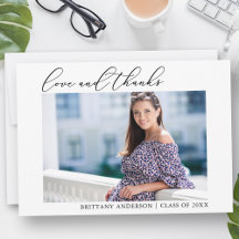 Calliografia Ink Love e Obrigados Graduação de Fot