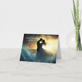 Cartão De Agradecimento Calma No Meu Tempestade