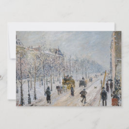 Cartão De Agradecimento Camille Pissarro - Alavancos Exteriores, Efeito Ne