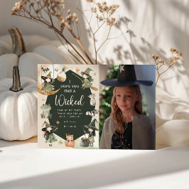 Cartão De Agradecimento Caminho de bruxas para o aniversário do Dia das Br