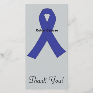 Cartão De Agradecimento Cancro do cólon