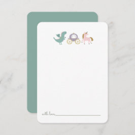 Cartão De Agradecimento Cápsula Horária de Aniversário da Princesa de Fair