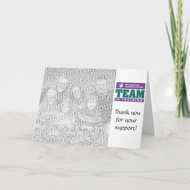 Cartão De Agradecimento Card #1 (Frente)