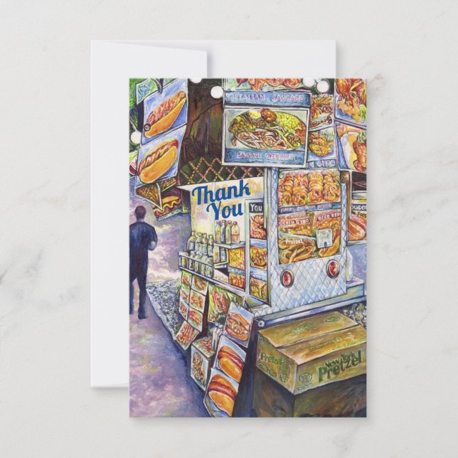 Cartão De Agradecimento Carga de trabalho artística extraordinária (Frente)