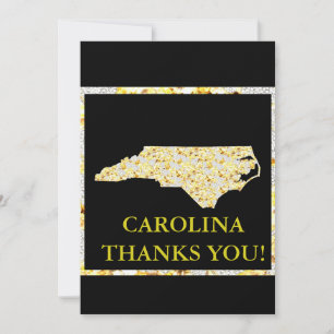 CARTÃO DE AGRADECIMENTO CAROLINA OBRIGADO VOCÊ!