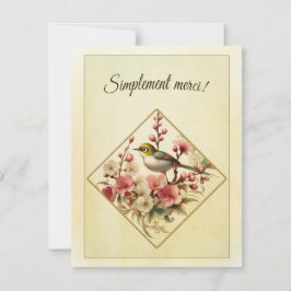 Cartão De Agradecimento carte de remerciement ( Français ) 