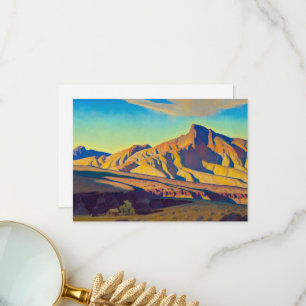 Cartão De Agradecimento Casa do Rato do Deserto por Maynard Dixon