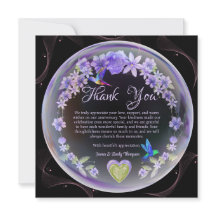 Casal de Aniversário de Casamento Floral Roxo Eleg