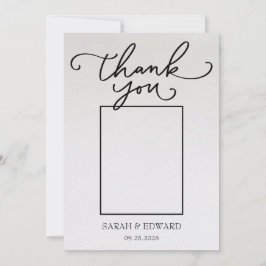 Cartão De Agradecimento Casamento