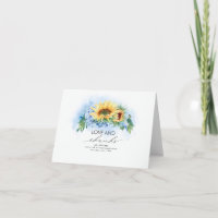 Casamento Amarelo de Girassóis e Hydrangea Azul