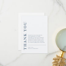 Casamento Azul e Branco com Código QR Moderno Míni