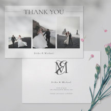 Casamento com Fotografias Modernas Simples 3