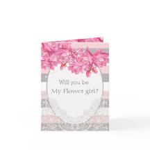 Casamento com rendas planas, cor-de-rosa e Cinzas