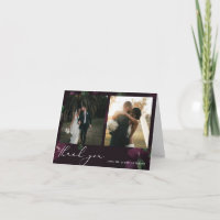 Casamento de Caligrafia de Roxo Blooms