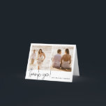 Cartão De Agradecimento Casamento de Caligrafia Elegante<br><div class="desc">Onde Sonhos Encontram Elegância Elevem seu dia especial com nosso encantador conjunto de papelaria, meticulosamente preparado para infundir seu casamento com elegância e graça. De delicados convites a cartões de lugar refinados, esta coleção é uma sinfonia de intrincada caligrafia e design de eterno. Crie uma celebração que é exclusivamente sua,...</div>