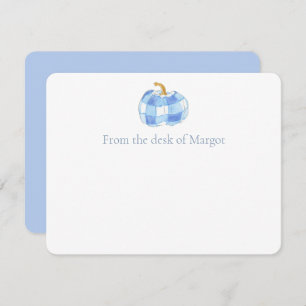 Cartão De Agradecimento Casamento de Crest de Hydrangea Azul e Branco