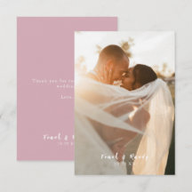 Casamento de Fotografias com Rosa Mínimo Moderno e