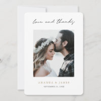 Casamento de Fotografias Simples e Moderno com Amo
