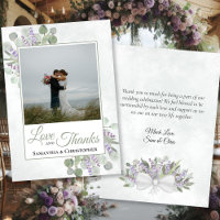 Casamento de Fotos de Obrigados de Amor com Lavand