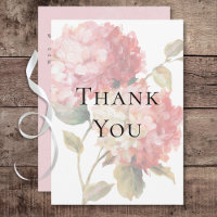 Casamento de Hydrangea Blush Moderno Cor-de-Rosa