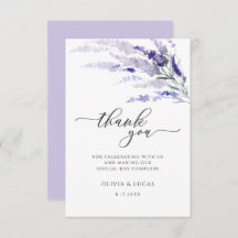 Casamento de Prados Botânicos Florais de Lavanda E