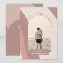 Casamento de Save The Dates de Foto Moderna