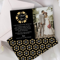 Casamento Dourado de Chip Casino do Poker do Monog