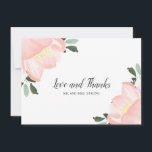 Cartão De Agradecimento Casamento Elegante Floral Cor-de-Rosa Simples<br><div class="desc">Elegante cartões de agradecimentos de casamento floral com duas tulipas pintadas de cor d'água em um roxo romântico cor-de-rosa junto com um pouco de verde. Estes adoráveis cartões de casamento,  obrigado,  são excelente de um casamento de primavera ou verão.</div>