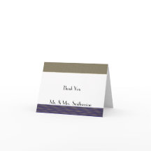 Casamento Elegante Marinho Art Déco Obrigado