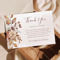 Casamento Floral Boho Outono Terracota Ferrugem