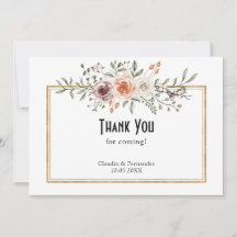 Casamento floral de Aquarela de Verão