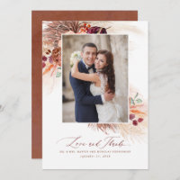 Casamento Floral De Pampas Grass Terracotta Obriga