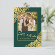Casamento Floral Ouro Elegante