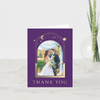Casamento Fotográfico de estrelas Douradas Roxo Ro