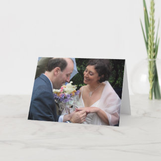 Cartão De Agradecimento Casamento Mazza/Chimene #2