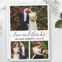 Casamento Moderno com Letra de Caligrafia Tendênci