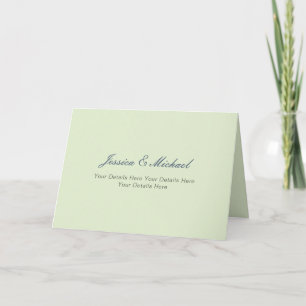 Cartão De Agradecimento Casamento Moderno Elegante Simples Profissional