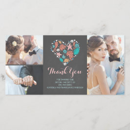 Cartão De Agradecimento Casamento Náutico Costeiro Praia Obrigado