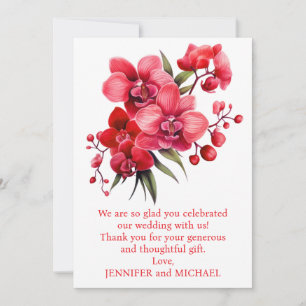 Cartão De Agradecimento Casamento Obrigado Nota