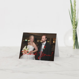 Cartão De Agradecimento Casamento Obrigado Nota