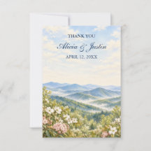 Casamento Personalizado com Aquarela da Primavera