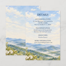 Casamento Personalizado com Aquarela da Primavera