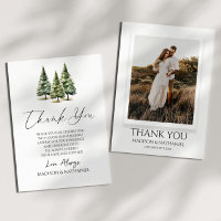 Casamento Personalizado Da Árvore De Inverno Snowy