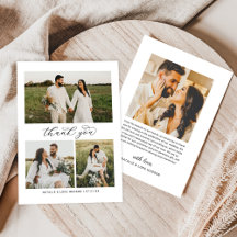 Casamento Roteiro Moderno de 3 Fotos em Colagem