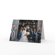 Casamento Simples com Amor Moderno e Obrigados