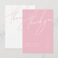 Casamento Tipografia Script Rosa Doce Minimalista